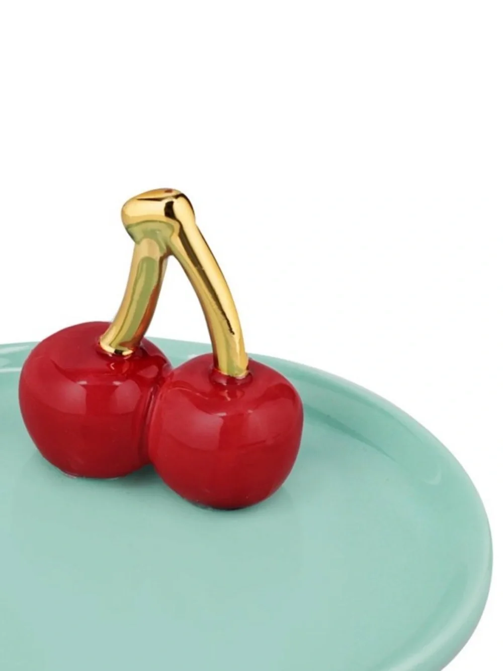 New! Decorative Cherry Trinket Dish in Teal and Red, Spring 2026 Target Bullseye